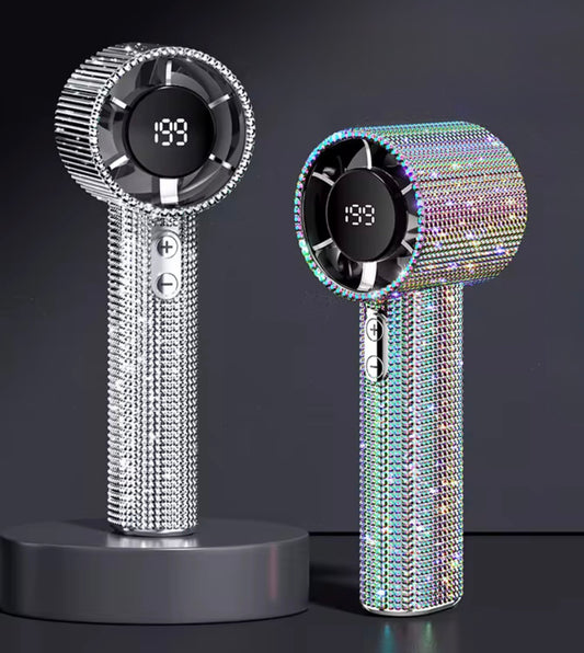 Portable Rhinestone Fan